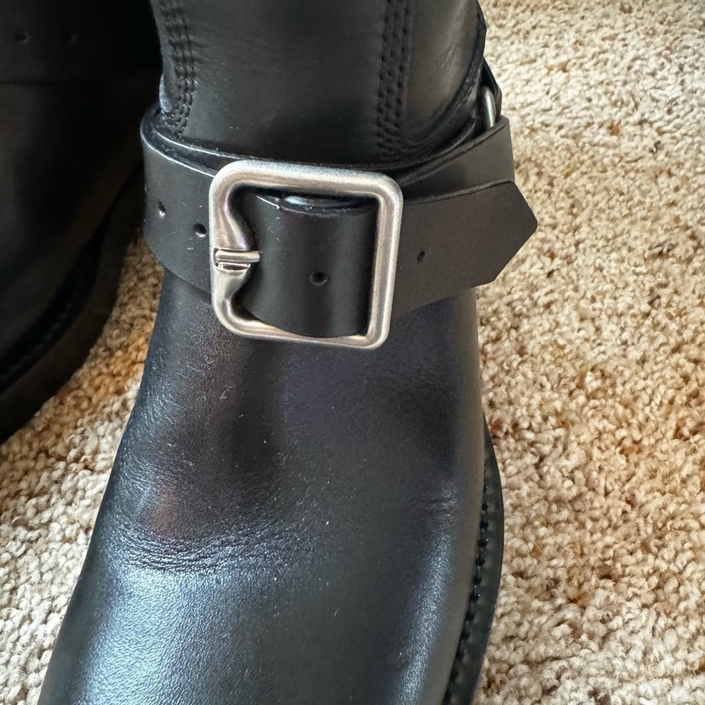Burberry Low Saddle Moto Boots size 36.5 - Picture 11 of 15